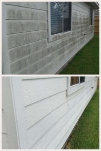 power washing house in fredericksburg va before and after