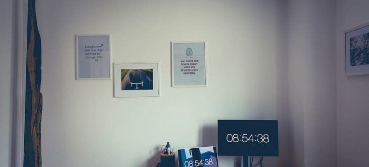 How to clean the framed pictures on your walls?